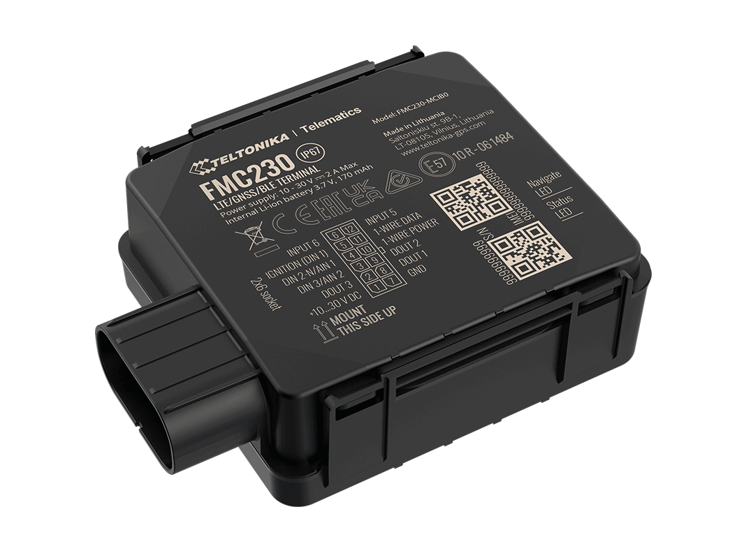 Teltonika Waterproof Tracker FMC230-4G