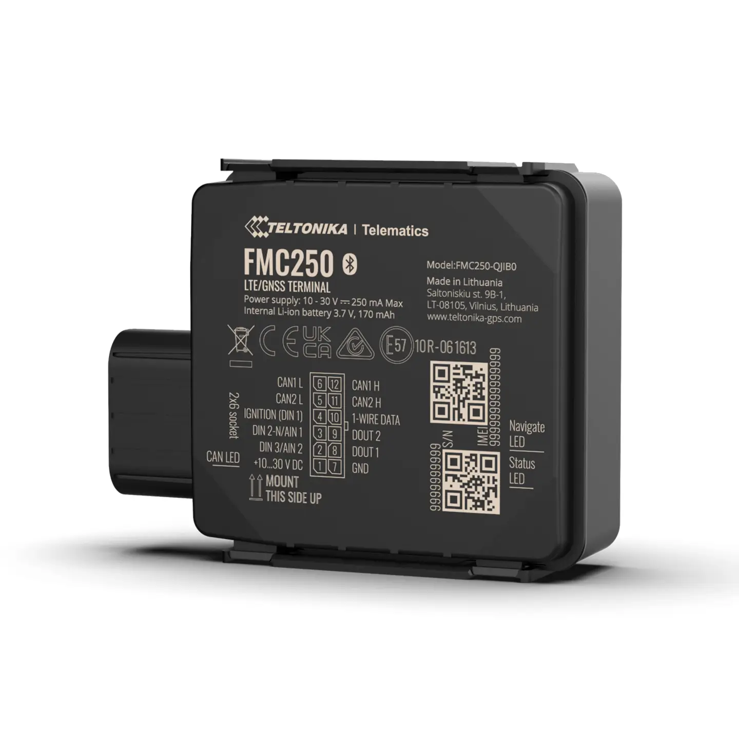 Teltonika water-resistant 4G-Tracker FMC250